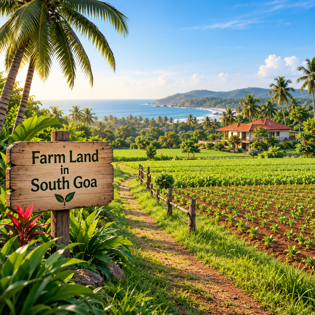 Farm land for sale in South Goa
