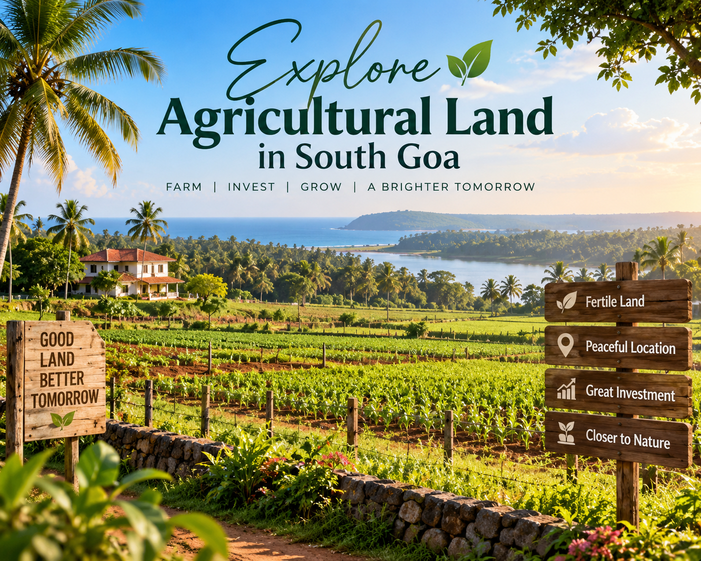 Farmland for sale in South Goa