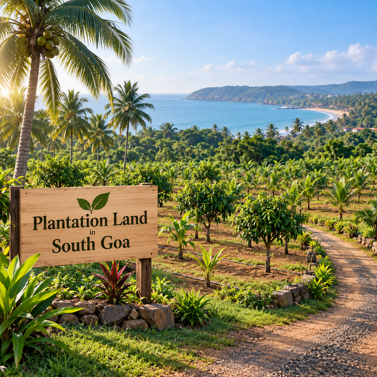 Plantation land for sale in South Goa